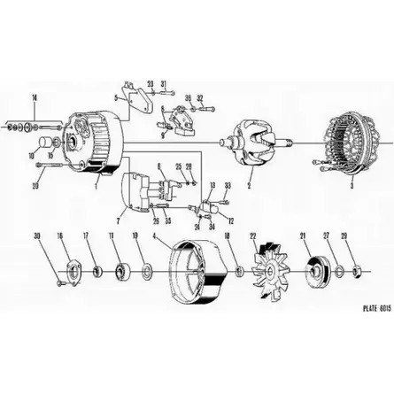 Генератор REMY 1846489 MQPI1F EZ8P 15S 1100492 изображение 0