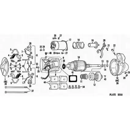 Стартер REMY 1848519 6HW1V83 PSMM Y 1998213 изображение 0