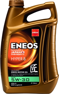 Моторное масло синтетическое HYPER-B 5W-30 ENEOS EU0035 H 0EPS 1441019083 изображение 0