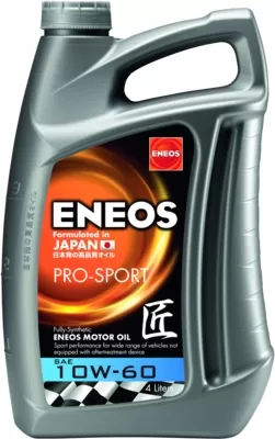 Моторное масло синтетическое PRO-SPORT 10W-60 - 4 л ENEOS EU0042301N 1441019138 изображение 0