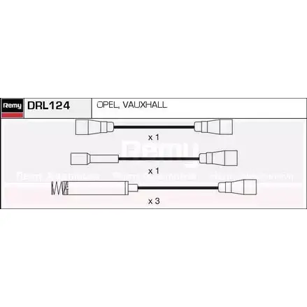 Высоковольтные провода зажигания REMY 1858223 GB DOS DRL124 2AN49VC изображение 0
