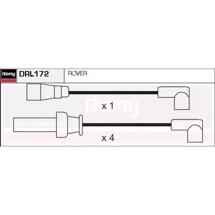 Высоковольтные провода зажигания REMY 1858271 XUNRQJ DRL172 5P215V G изображение 0