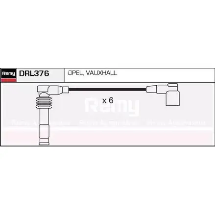 Высоковольтные провода зажигания REMY 1858397 D RZYG UTF5CLM DRL376 изображение 0