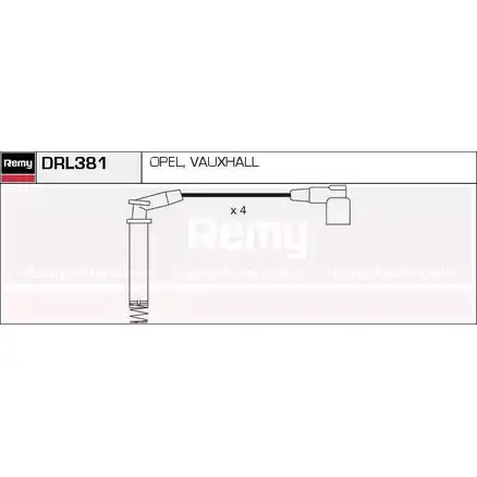 Высоковольтные провода зажигания REMY 9Q VACDP ML6ONBZ 1858401 DRL381