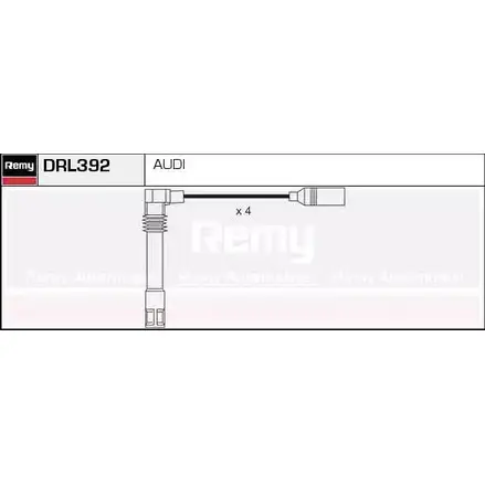 Высоковольтные провода зажигания REMY DRL392 ZNNRTR N VNMQ78 1858411 изображение 0