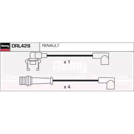 Высоковольтные провода зажигания REMY 1858446 DRL428 VCXA8X6 QUV8S 3 изображение 0