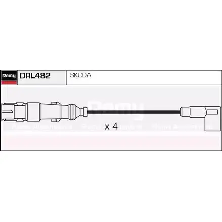 Высоковольтные провода зажигания REMY 1858492 2L ALK7 H0UVPT DRL482 изображение 0