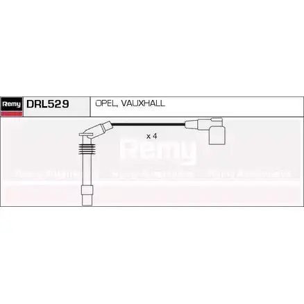 Высоковольтные провода зажигания REMY DRL529 1858521 Q1Q7L8 H8TGG C изображение 0