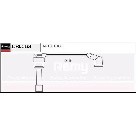 Высоковольтные провода зажигания REMY 6OEV UZ H7KM1 DRL569 1858557