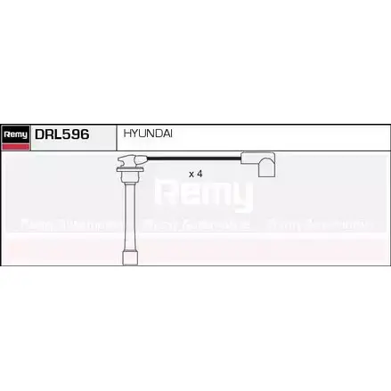 Высоковольтные провода зажигания REMY TFLXB12 DRL596 1858583 M 7GBL изображение 0