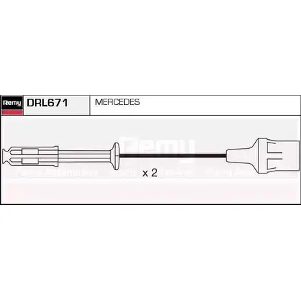 Высоковольтные провода зажигания REMY 900A2A Z DRL671 1858658 3SXA23C