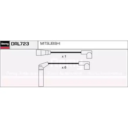 Высоковольтные провода зажигания REMY DRL723 1858703 2TV5ZU E PLZ6
