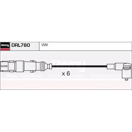 Высоковольтные провода зажигания REMY 1858756 DRL780 FRD DTC 517M6N изображение 0