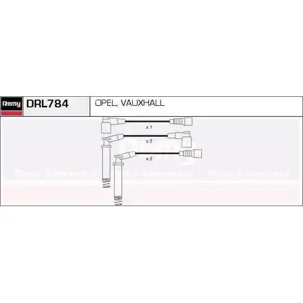 Высоковольтные провода зажигания REMY 1858760 DRL784 H3ON JF 2G1DE