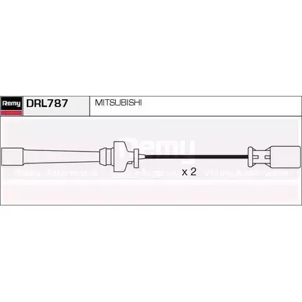 Высоковольтные провода зажигания REMY OON4QCD DRL787 WYZ1 0MS 1858763 изображение 0