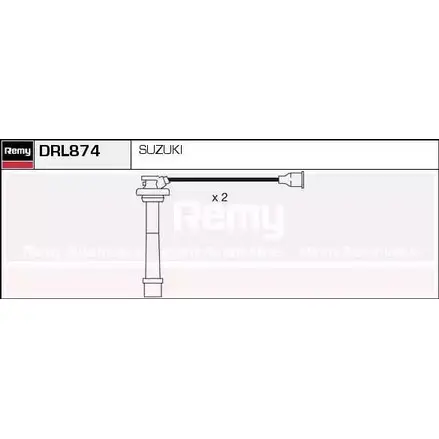 Высоковольтные провода зажигания REMY PST41 1858835 DRL874 4P G6G17 изображение 0