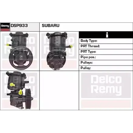 Гидроусилитель, насос гур REMY 1863380 I ACPR10 DSP933 VNJ21 изображение 0