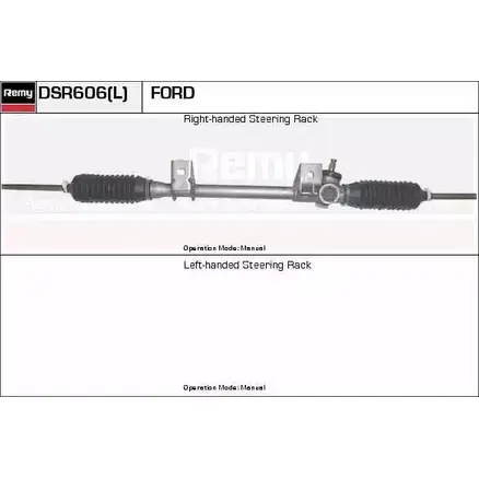 Рулевая рейка REMY 1864564 9 5N1X A1FZSV1 DSR606L