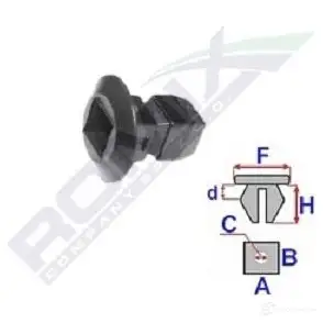 Клипса ROMIX 17KOX 3 c60672 1437983726