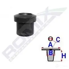 Клипса ROMIX 1437983863 XB6 BC c60770