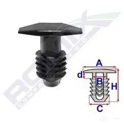 Клипса ROMIX BNV 79M c60754 1437984176
