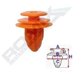 Клипса ROMIX c60693 1437984266 W0A4E L3