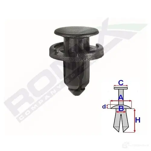 Клипса ROMIX 9 EB51 c70471 1437984328