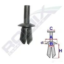 Клипса ROMIX RFS1MV 5 1437978386 20309