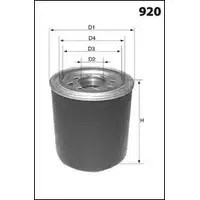 Патрон осушителя воздуха, пневматическая система MECAFILTER 1871538 HG8ILS CG UMXD ELD8106 изображение 0