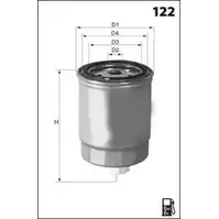 Топливный фильтр MECAFILTER ELG5246 Z996P GVLDM W 1871694