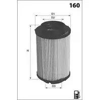 Топливный фильтр MECAFILTER EE9F OYQ ELG5546 1871952 9F4IZ