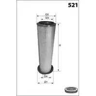 Воздушный фильтр MECAFILTER FA3443 UNLT5 1873529 EV KEO изображение 0