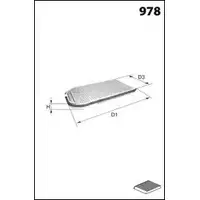 Салонный фильтр MECAFILTER B0P2FT4 V2 LJ721 1873918 JKR7066 изображение 0