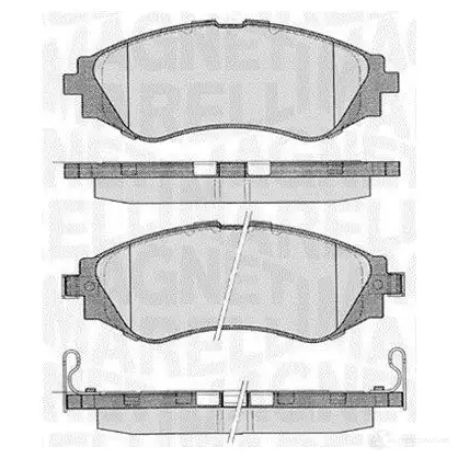 Воздушный фильтр MAGNETI MARELLI 153071760451 71760 451 QEA6GY 1019223 изображение 0