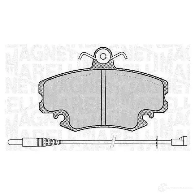 Воздушный фильтр MAGNETI MARELLI 153071762469 HKM RKN 1437596068