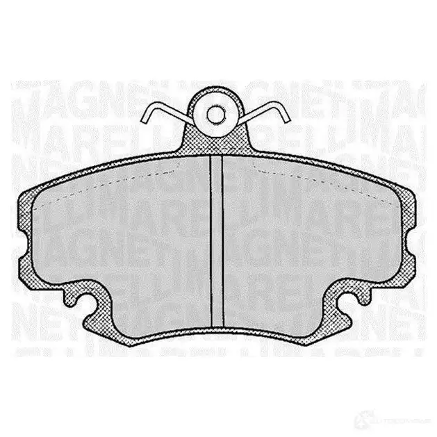 Воздушный фильтр MAGNETI MARELLI 717607 41 1019360 153071760741 B6RCH