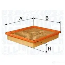 Воздушный фильтр MAGNETI MARELLI 71760118 1019074 153071760118 153071 760118 изображение 0