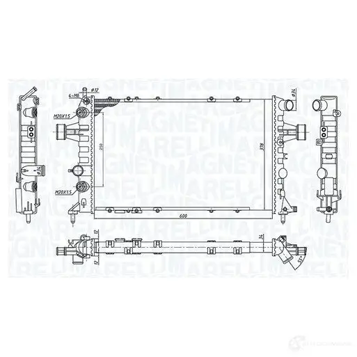 Генератор MAGNETI MARELLI 62960590 MCWY8C MSR21 58 943311058010