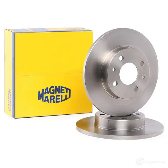 Тормозной диск MAGNETI MARELLI 361302040169 MBD01 69 GLW7AA 1036048 изображение 1