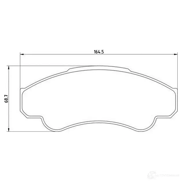 Тормозные колодки дисковые, комплект MAGNETI MARELLI 363702161240 36 3700201355 363710201355 1037064 изображение 0