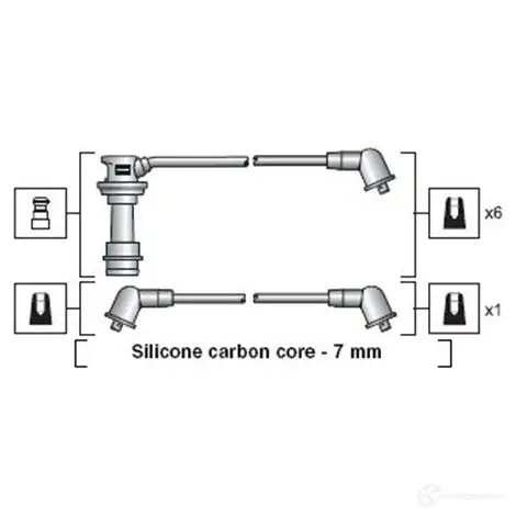 Тормозные колодки, комплект MAGNETI MARELLI RXSOWAZ 363700201457 1193765168 T1 457MM