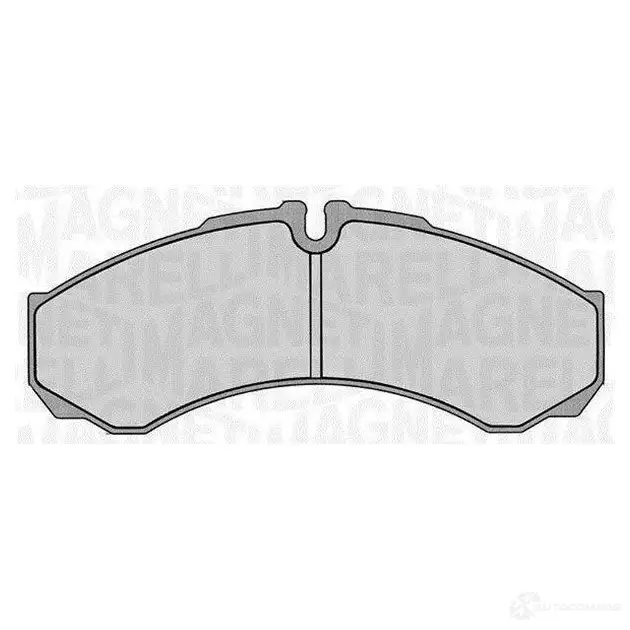 Тормозные колодки дисковые, комплект MAGNETI MARELLI C4030MM 1037311 363 700034030 363916060283