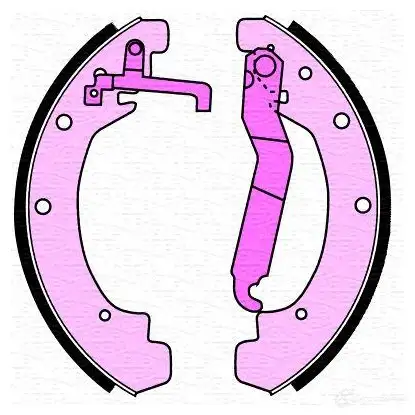 Тормозные колодки MAGNETI MARELLI 81KKZA0 1033274 BSS6 281 360219196281