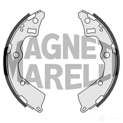 Тормозные колодки MAGNETI MARELLI BSS8 381 77JVZ 360219198381 1033423