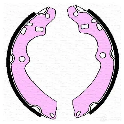 Тормозные колодки MAGNETI MARELLI 9ZJON BSS 2094 1033163 360219192094