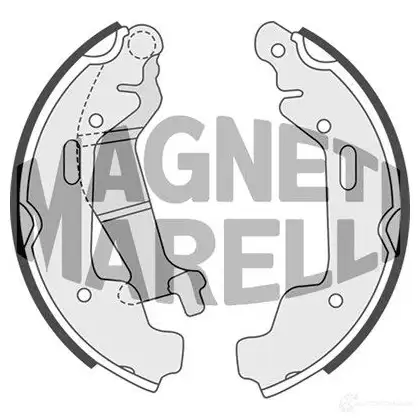 Тормозные колодки MAGNETI MARELLI 360219198314 3GJCK 1033356 BSS831 4