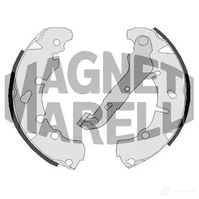 Тормозные колодки MAGNETI MARELLI FPHCYAY BSS8 306 360219198306 1033348