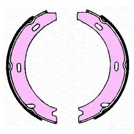Тормозные колодки MAGNETI MARELLI 360219192037 1033131 BS S2037 4VZ9004