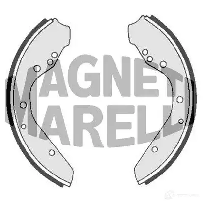 Тормозные колодки MAGNETI MARELLI B SS8341 1033383 360219198341 MA0G8CB