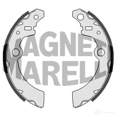 Тормозные колодки MAGNETI MARELLI 1033375 BSS833 3 360219198333 HYX81ZO